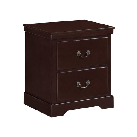 Seabright Cherry Nightstand - Ornate Home