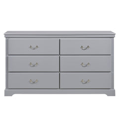 Seabright Gray 4-piece Queen Bedroom Set - Ornate Home