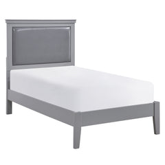 Seabright Gray 4-piece Twin Bedroom Set - Ornate Home