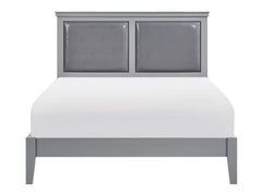 Seabright Gray Eastern King Bed - Ornate Home