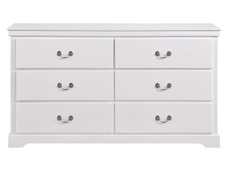 Seabright White Dresser - Ornate Home