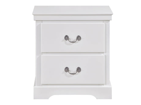 Seabright White Nightstand - Ornate Home