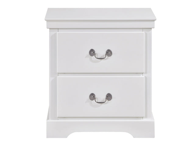 Seabright White Nightstand - Ornate Home