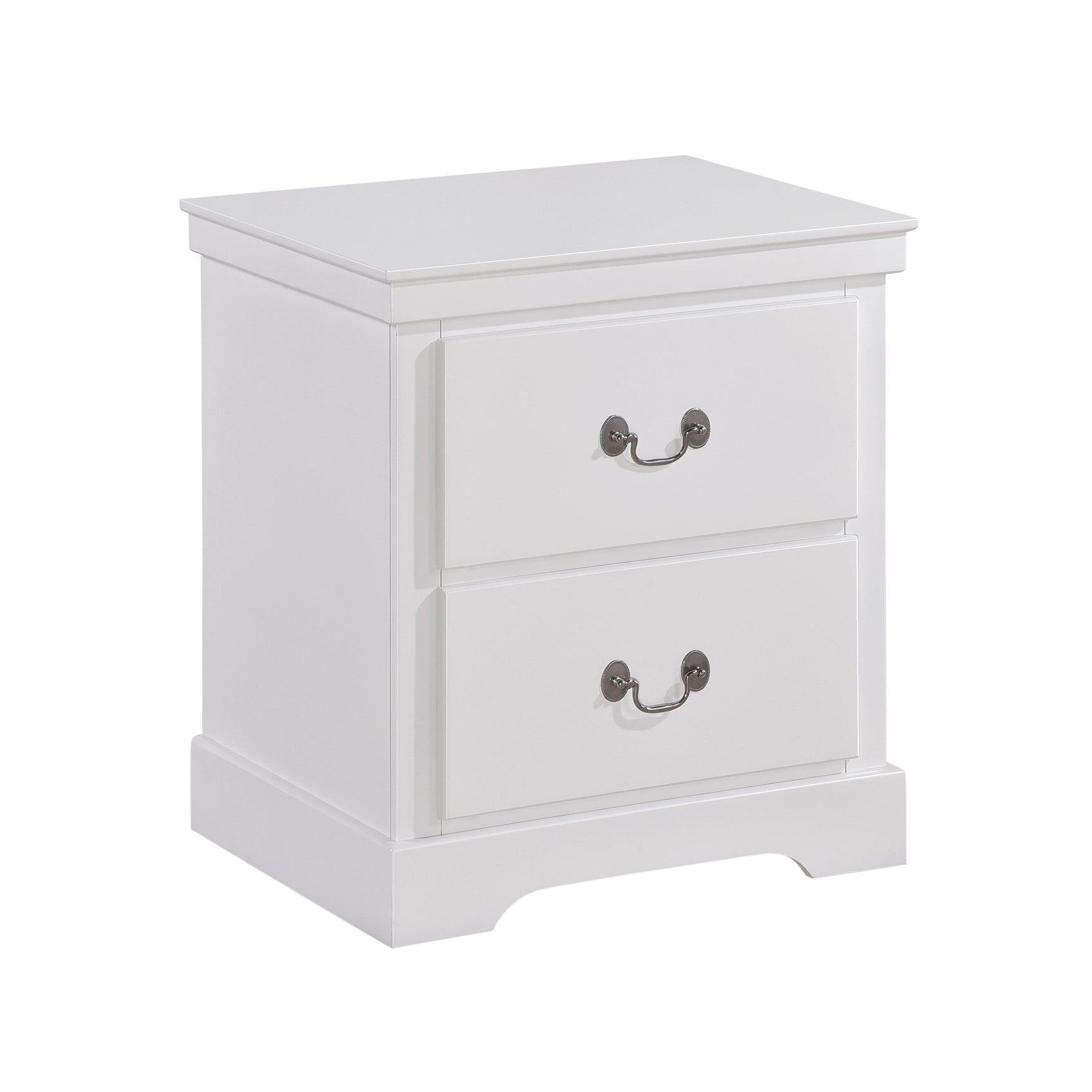 Seabright White Nightstand - Ornate Home