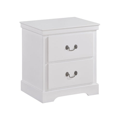 Seabright White Nightstand - Ornate Home