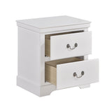 Seabright White Nightstand - Ornate Home