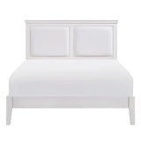 Seabright White Queen Bed - Ornate Home