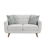 Seabrook Beige Loveseat - Ornate Home