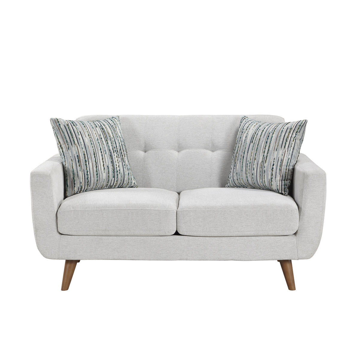 Seabrook Beige Loveseat - Ornate Home