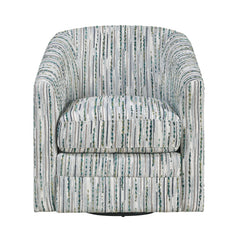 Seabrook Beige Swivel Chair - Ornate Home