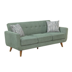 Seabrook Green 80" Sofa - Ornate Home