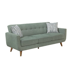 Seabrook Green 86" Sofa - Ornate Home