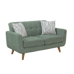 Seabrook Green Loveseat - Ornate Home