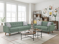 Seabrook Green Loveseat - Ornate Home