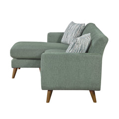 Seabrook Green Reversible Sofa Chaise - Ornate Home
