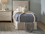 Seadrift Antique Nickel Stool - Ornate Home