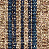 Seagrass Cabana Navy Stripe Rug - Ornate Home