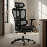 Sealy Huxley Black Mesh Office Chair - Ornate Home