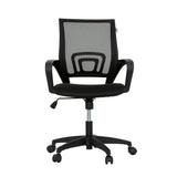 Sealy Jupiter Black Mesh Office Desk Chair - Ornate Home
