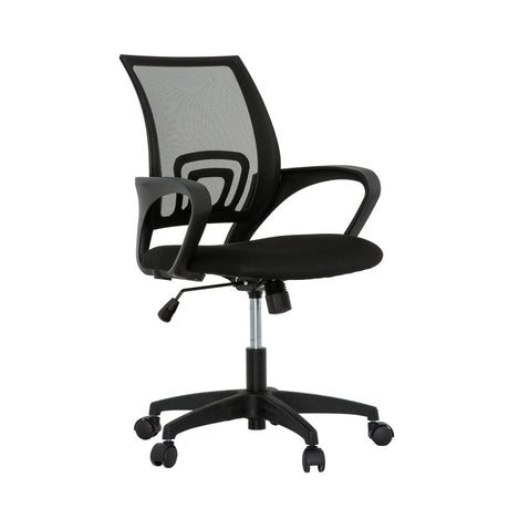 Sealy Jupiter Black Mesh Office Desk Chair - Ornate Home