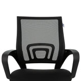 Sealy Jupiter Black Mesh Office Desk Chair - Ornate Home