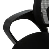 Sealy Jupiter Black Mesh Office Desk Chair - Ornate Home