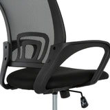 Sealy Jupiter Black Mesh Office Desk Chair - Ornate Home