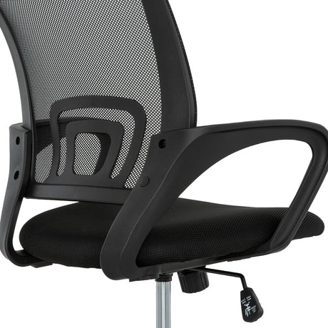 Sealy Jupiter Black Mesh Office Desk Chair - Ornate Home