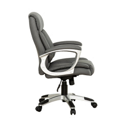 Sealy Kent Smooth Grey Office Chair - Ornate Home