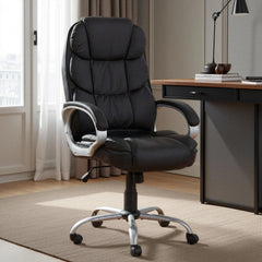 Sealy Kronos Black Office Chair - Ornate Home