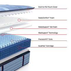 Sealy® Posturepedic® Dupont II Medium Mattress - Ornate Home