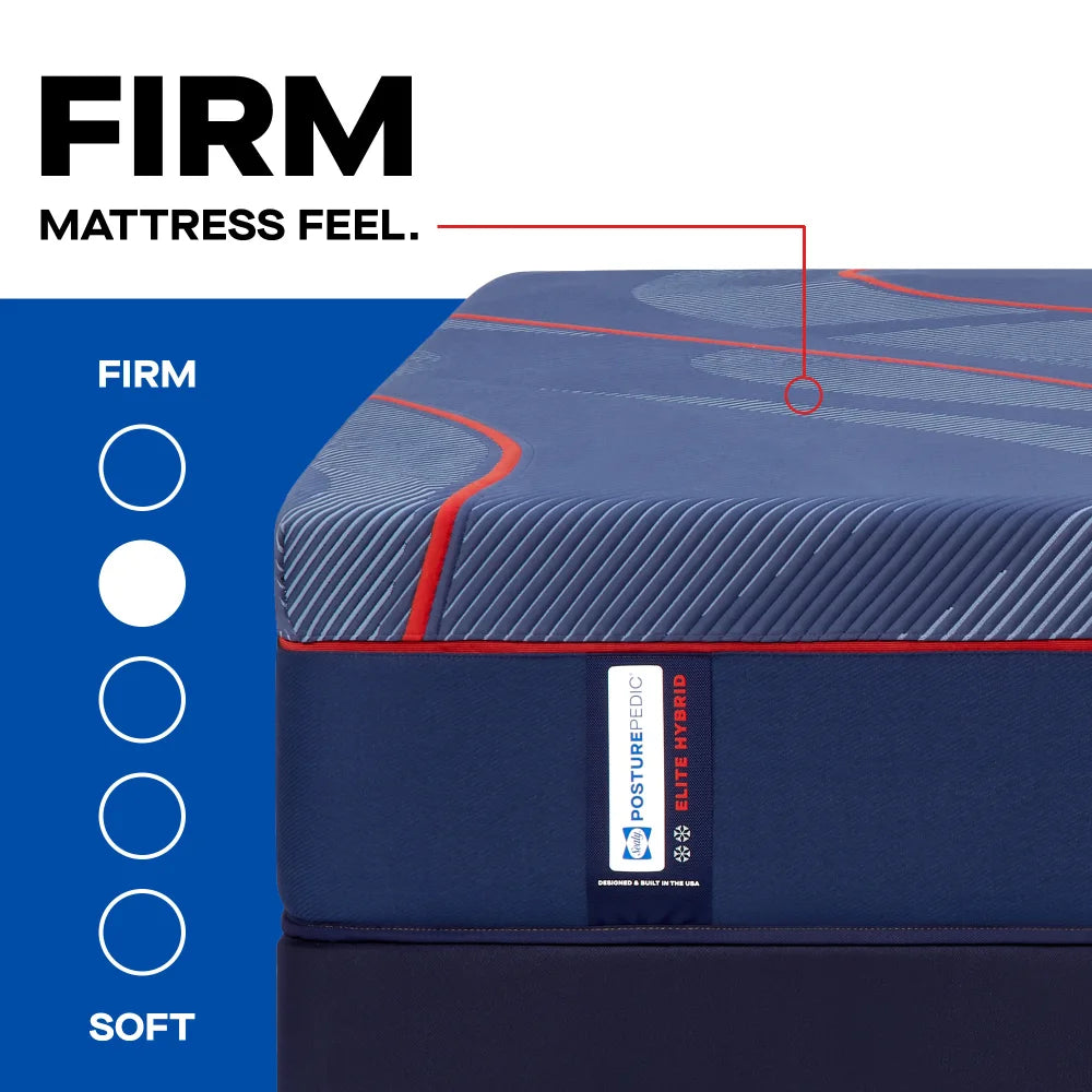 Sealy® Posturepedic® Elite High Point II Hybrid Firm Mattress - Ornate Home