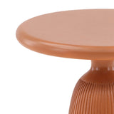 Sean Terracotta Side Table - Ornate Home