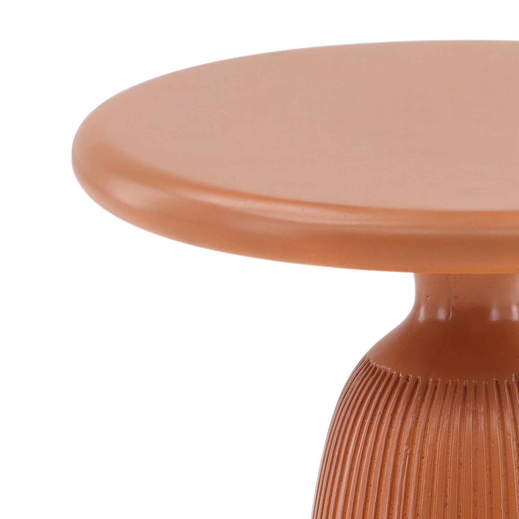 Sean Terracotta Side Table - Ornate Home