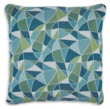 Seanow Next-Gen Nuvella Green/Turquoise/White Pillow (Set of 4) (Online Special Price) - Ornate Home