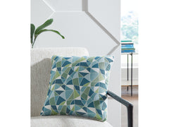 Seanow Next-Gen Nuvella Green/Turquoise/White Pillow (Set of 4) - Ornate Home