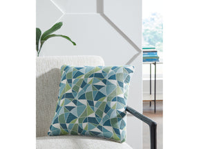 Seanow Next-Gen Nuvella Green/Turquoise/White Pillow (Set of 4) - Ornate Home