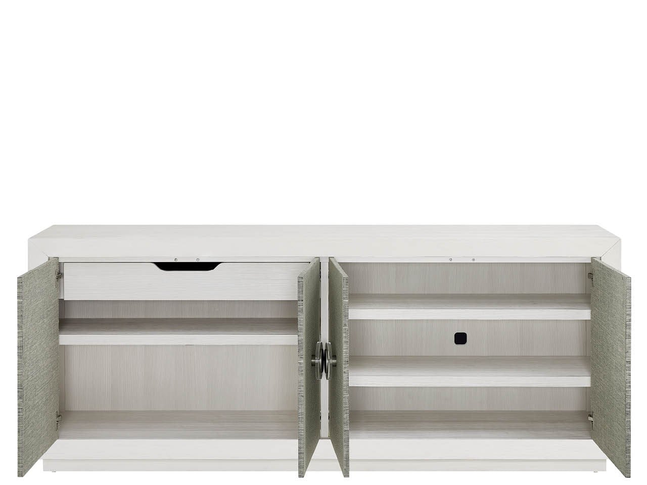 Seascape White Pine Credenza - Ornate Home