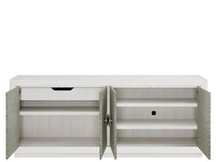 Seascape White Pine Credenza - Ornate Home