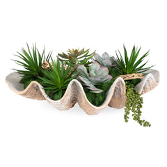 Seaside Breeze Green Succulents - Ornate Home