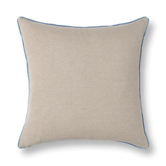 Seaside Trellis Harbor Blue 22"x22" Throw Pillow (Set of 2) - Ornate Home