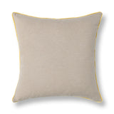 Seaside Trellis Sunwashed Gold 22"x22" Throw Pillow (Set of 2)