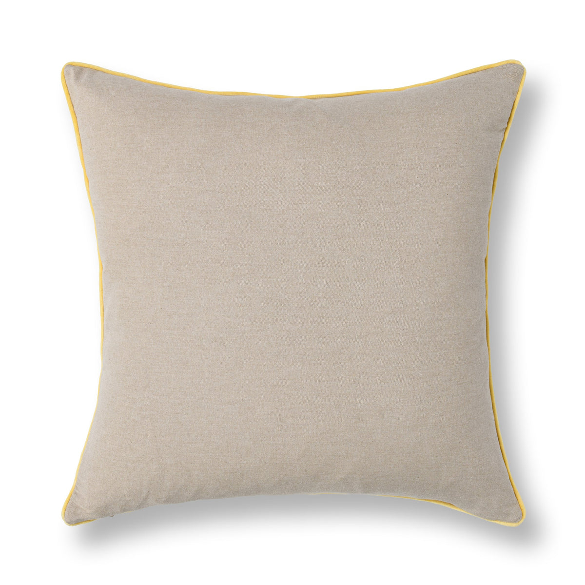 Seaside Trellis Sunwashed Gold 22"x22" Throw Pillow (Set of 2)