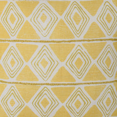 Seaside Trellis Sunwashed Gold 22"x22" Throw Pillow (Set of 2) - Ornate Home
