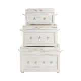 Seaside White 3-Piece Trunks - Ornate Home