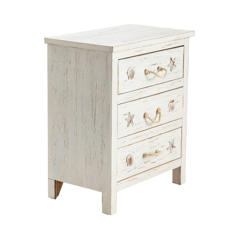 Seaside White Chest - Ornate Home