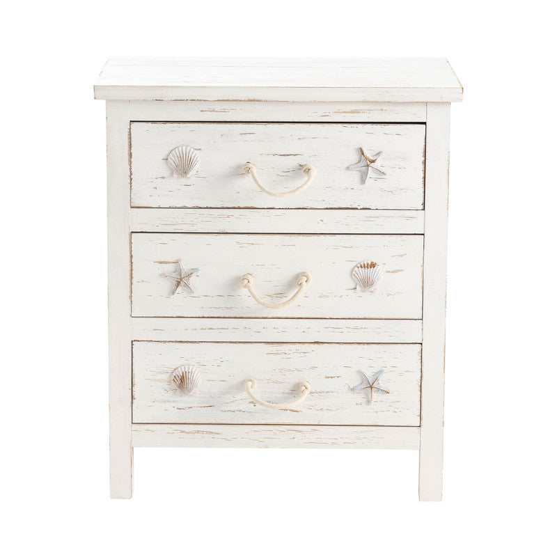 Seaside White Chest - Ornate Home