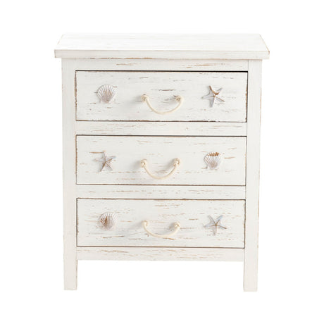 Seaside White Chest - Ornate Home