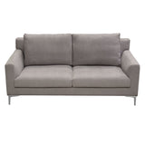 Seattle Grey Loveseat - Ornate Home