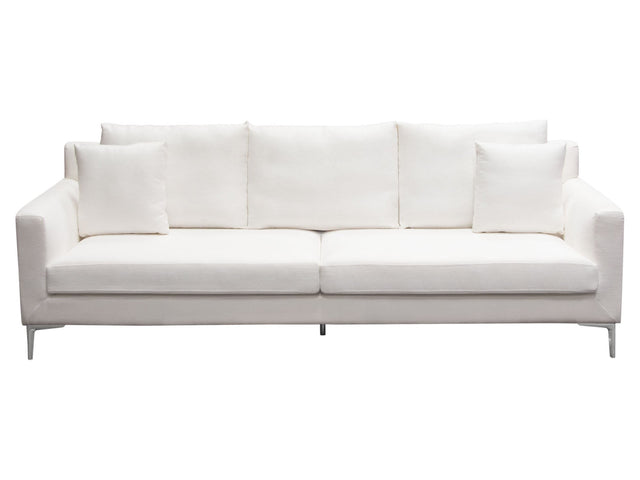 Seattle White Sofa - Ornate Home